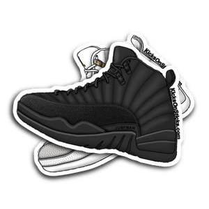 Jordan 12 "OVO" Black Sneaker Sticker