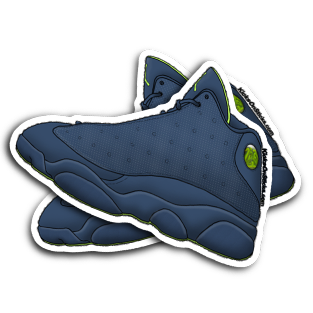 Jordan 13 Squadron Sneaker Sticker
