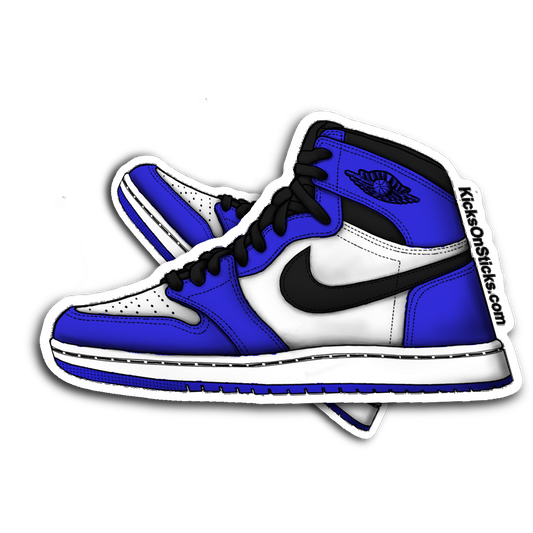 Jordan 1 "Game Royal" Sneaker Sticker