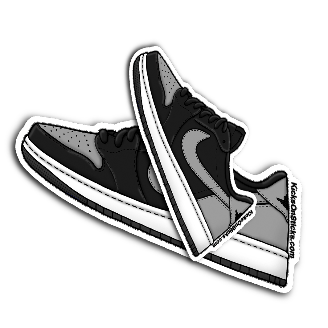 Jordan 1 Low "Shadow" Sneaker Sticker