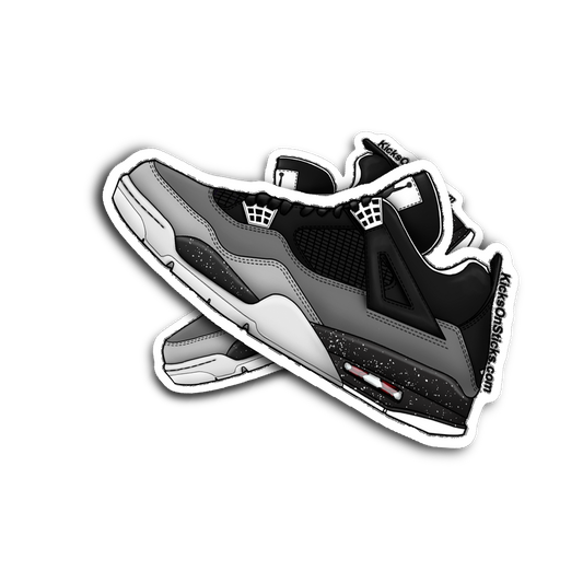 Jordan 4 "Fear" Sneaker Sticker