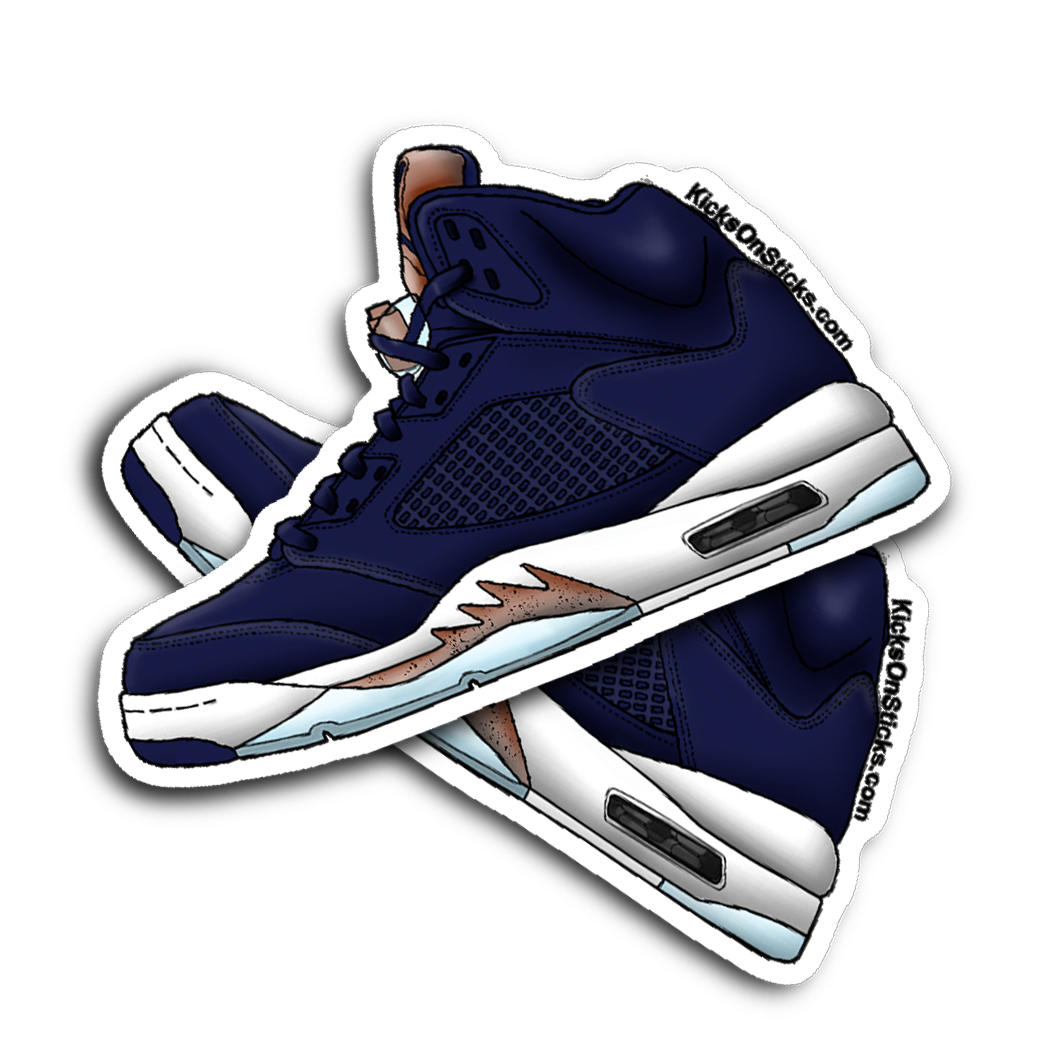 Jordan 5 "Bronze" Sneaker Sticker