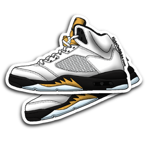 Jordan 5 "Olympic Gold" Sneaker Sticker
