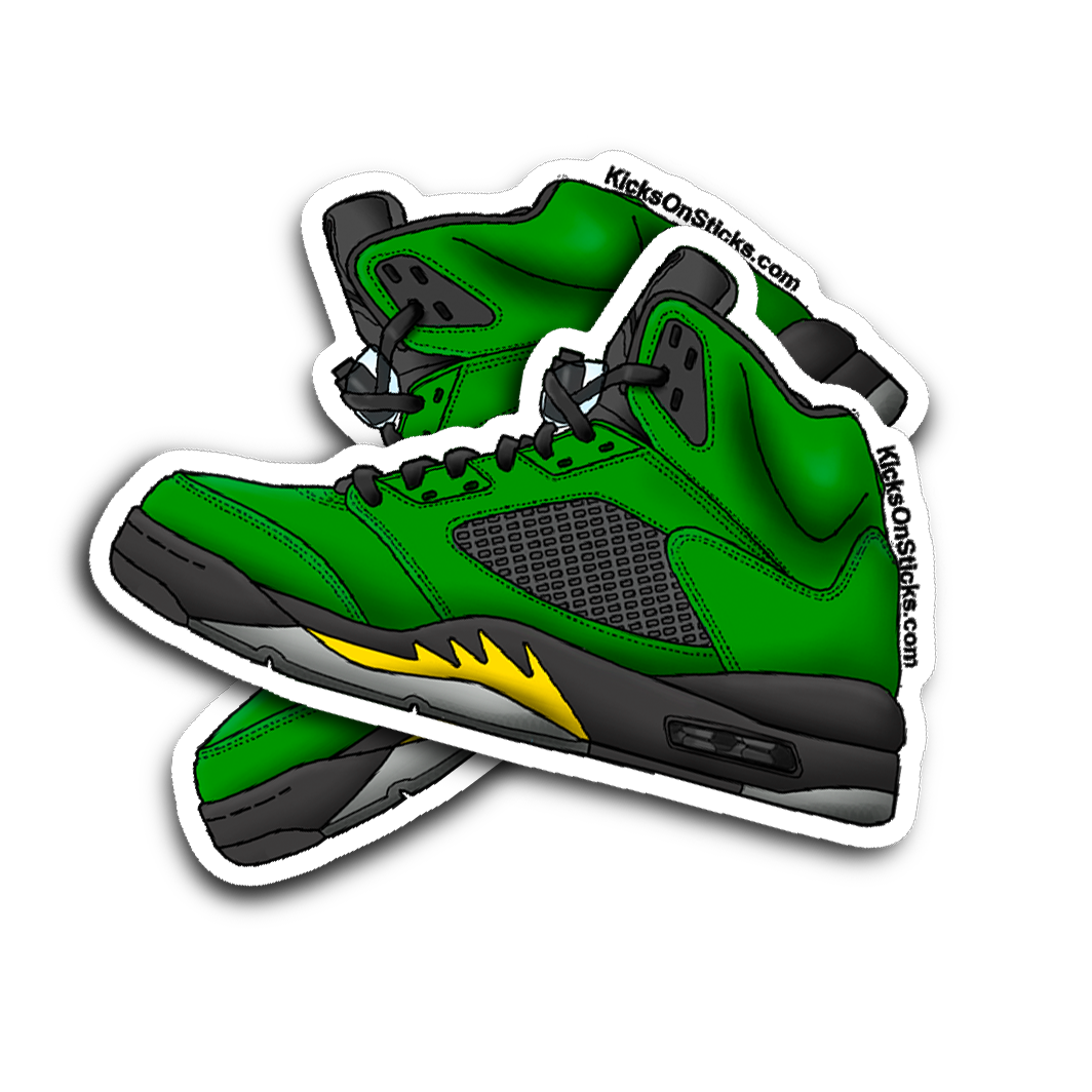 oregon jordan 5's
