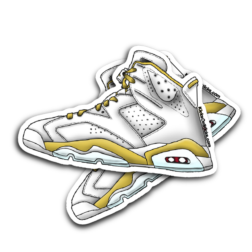 Jordan 6 "GMP" Sneaker Sticker