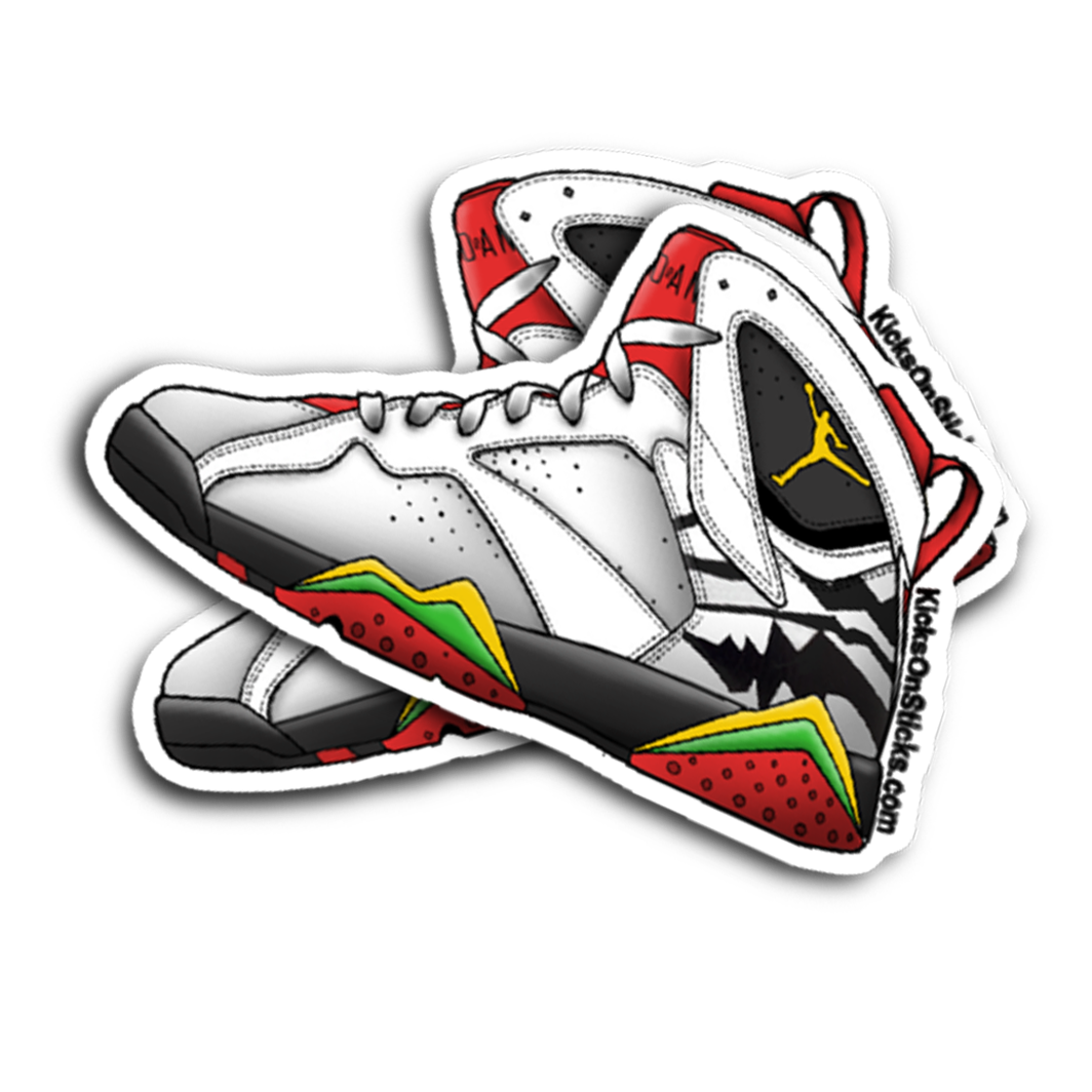 Jordan 7 "Bin23" Sneaker Sticker