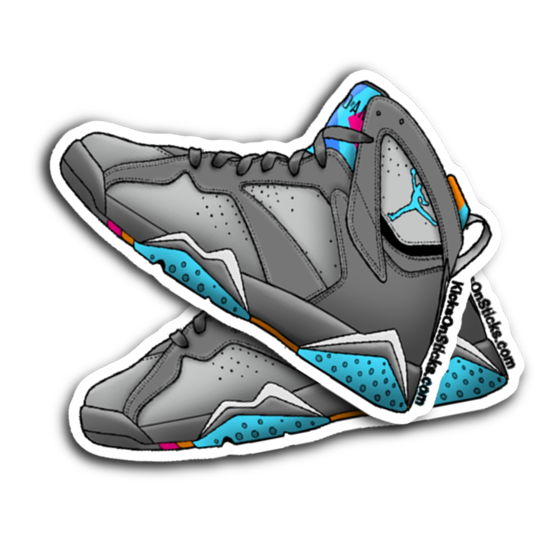 Jordan 7 "Barcelona Days" Sneaker Sticker