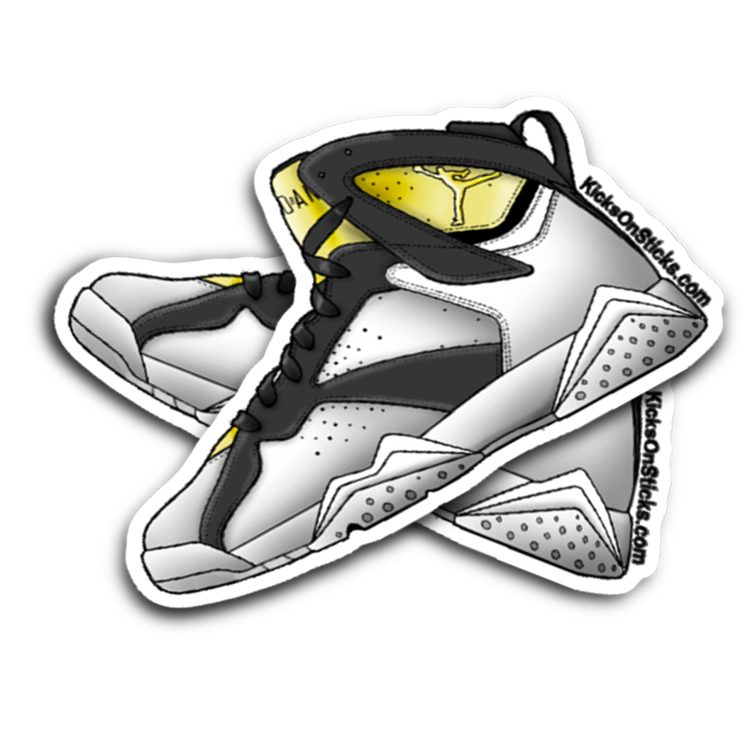 Jordan 7 "Champagne" Sneaker Sticker