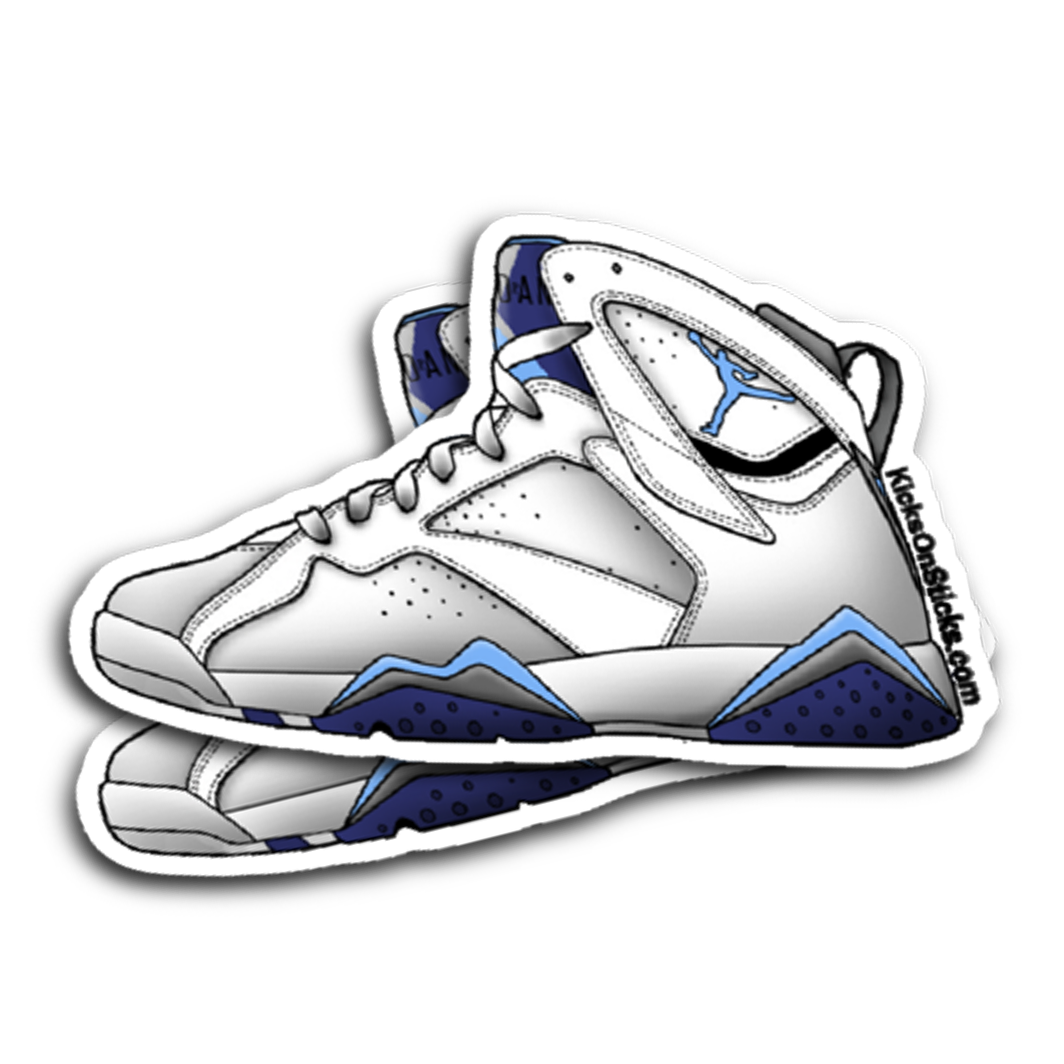 Jordan 7 "French Blue" Sneaker Sticker