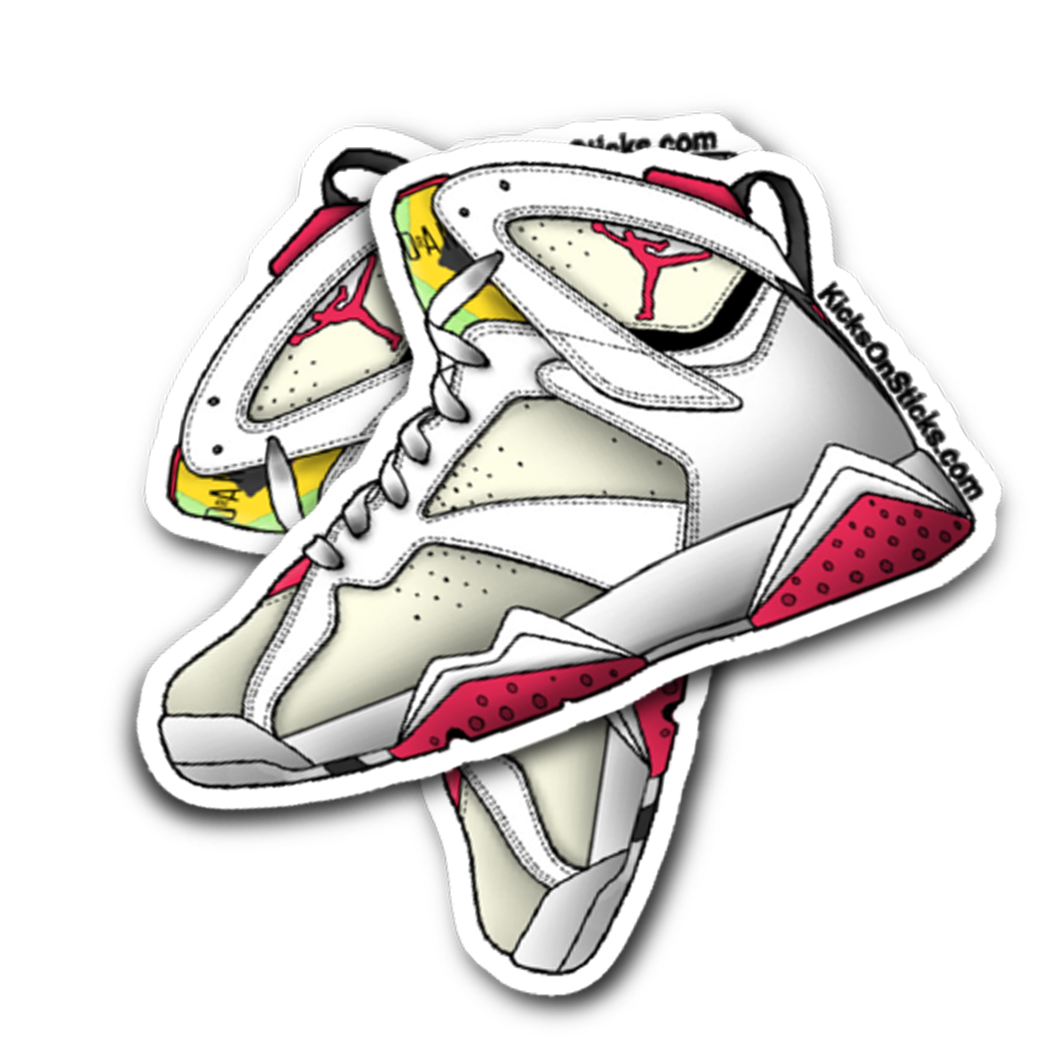 Jordan 7 "Hare" Sneaker Sticker