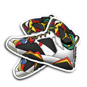 Jordan 7 "Miro" Sneaker Sticker
