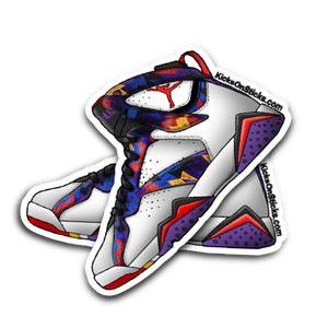 Jordan 7 "Nothin But Net" Sneaker Sticker