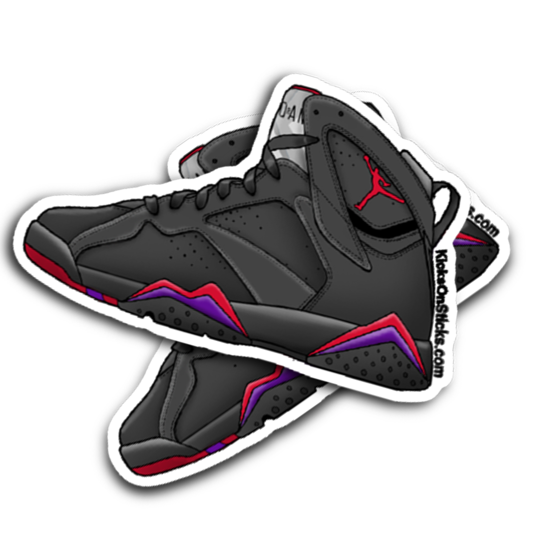 Jordan 7 "Raptor" Sneaker Sticker