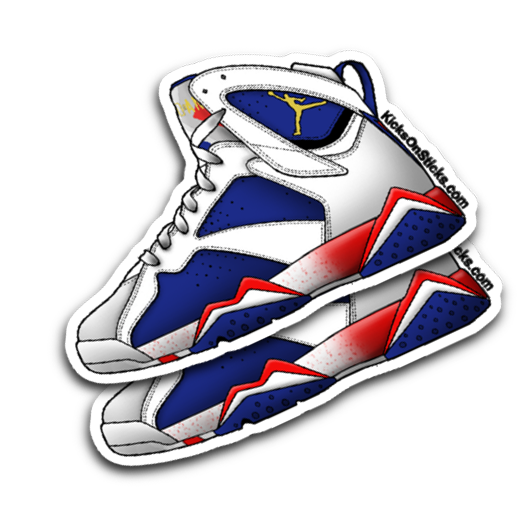 Jordan 7 "Tinker Alternative" Sneaker Sticker