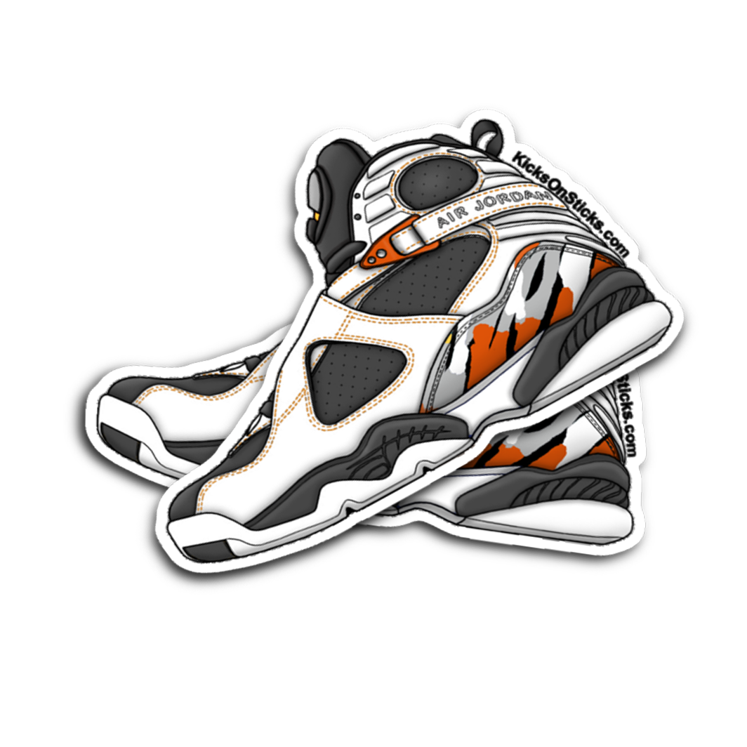 Jordan 8 "Anthracite" Sneaker Sticker