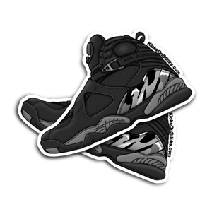 Jordan 8 "Chrome" Sneaker Sticker
