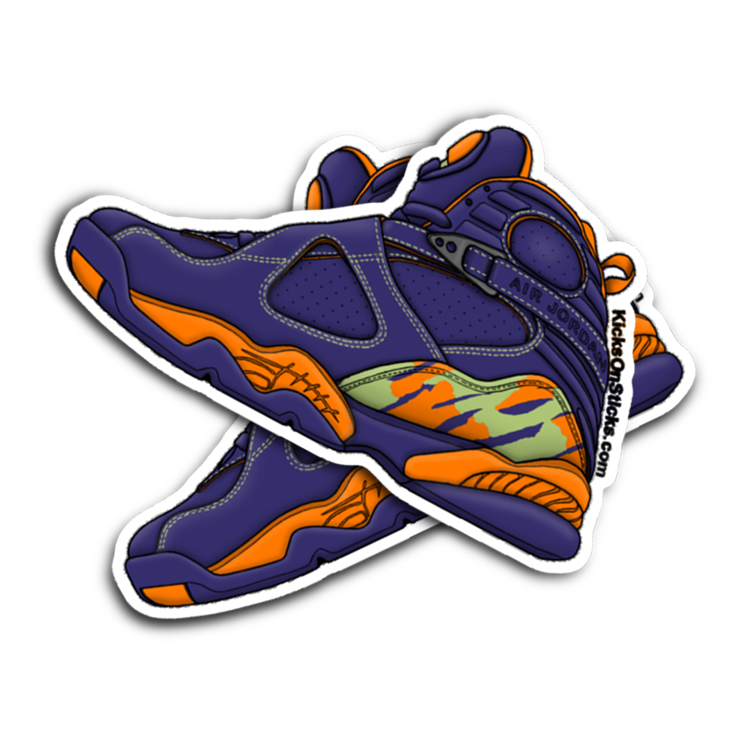 Jordan 8 "Peapod" Sneaker Sticker
