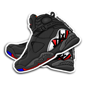 Jordan 8 "Playoff" Sneaker Sticker