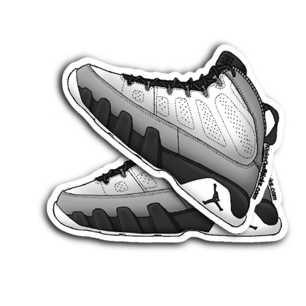 Jordan 9 "Baron" Sneaker Sticker
