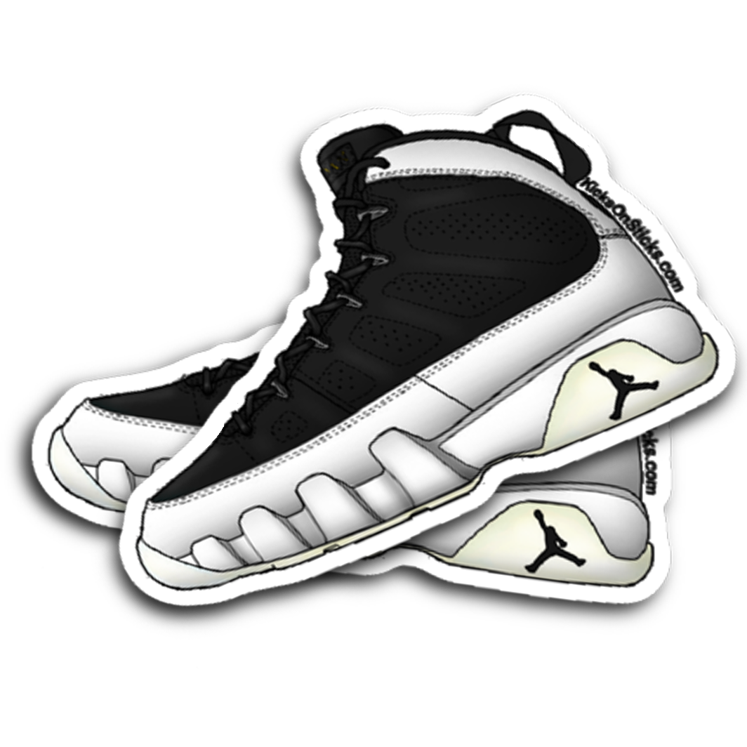 Jordan 9 "City Of Flight" Sneaker Sticker
