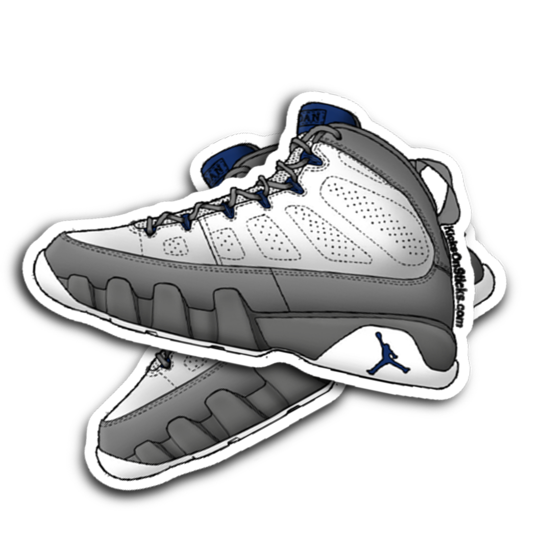 Jordan 9 "Flint" Sneaker Sticker