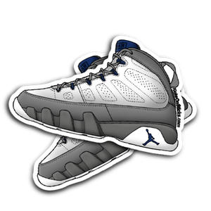 Jordan 9 "Flint" Sneaker Sticker