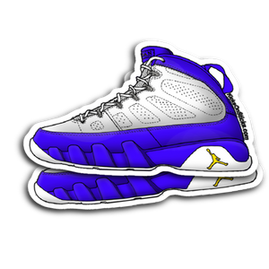 Jordan 9 "Kobe" Sneaker Sticker
