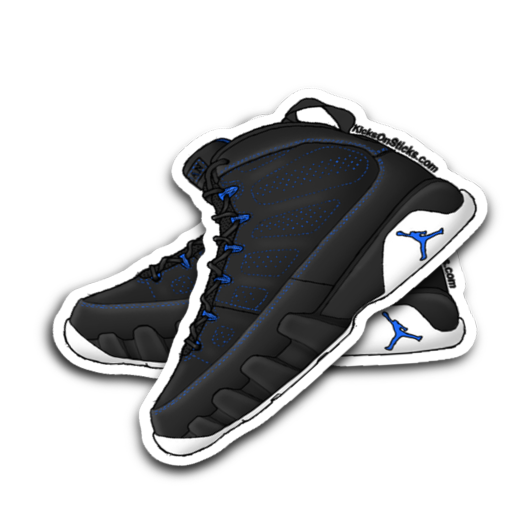 Jordan 9 "Photo Blue" Sneaker Sticker