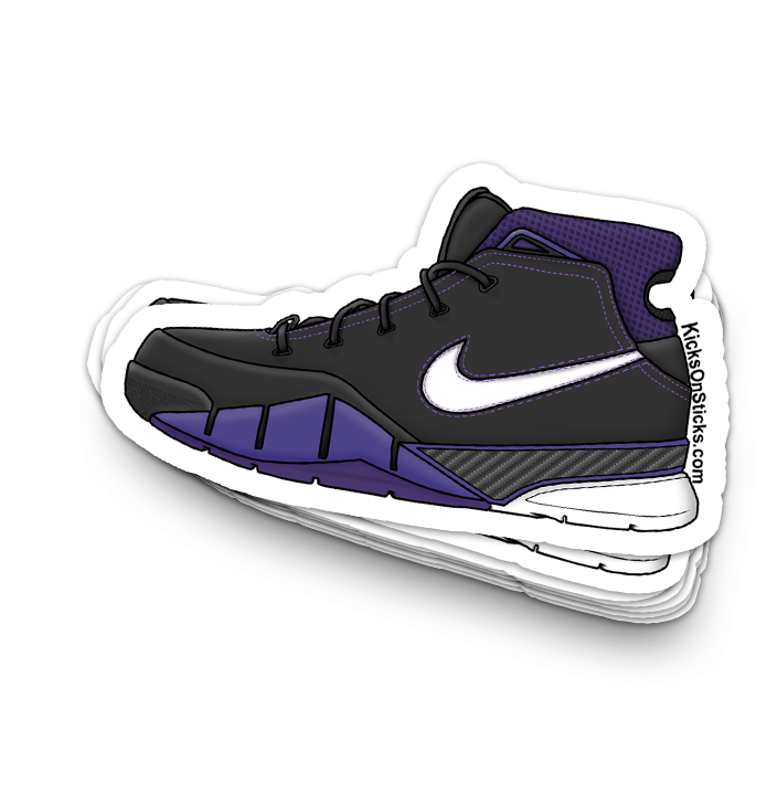 Kobe 1 "Purple Reign" Sneaker Sticker