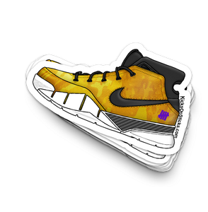Kobe 1 "Undefeated Yellow" Sneaker Sticker