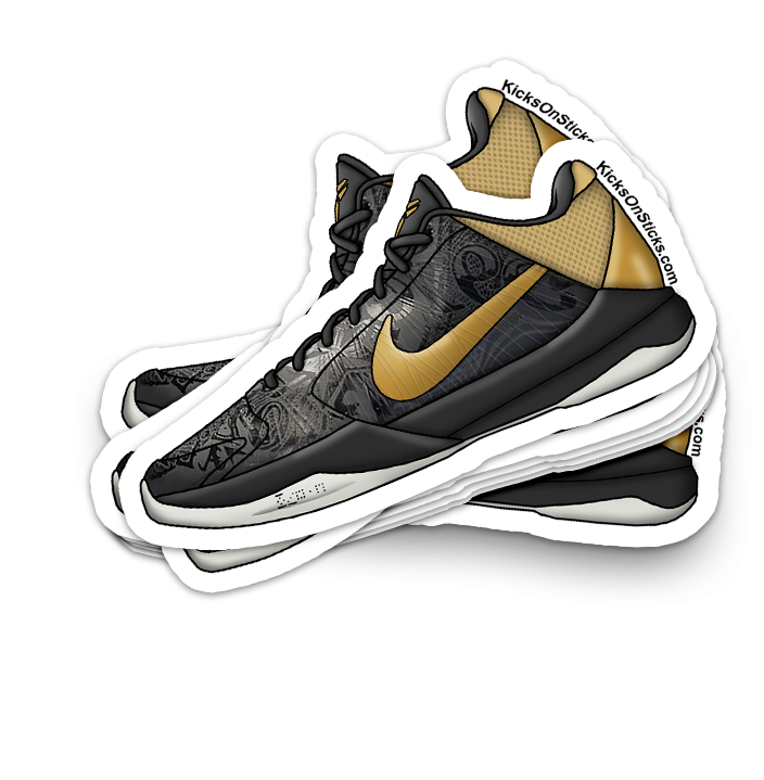 Kobe 5 "Big Stage Away" Sneaker Sticker