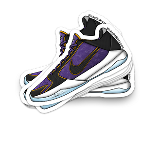 Kobe 5 "Lakers 2020" Sneaker Sticker