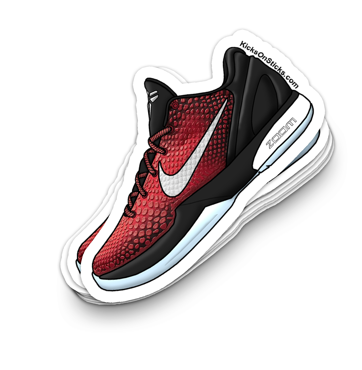 Kobe 6 "All Star" Sneaker Sticker
