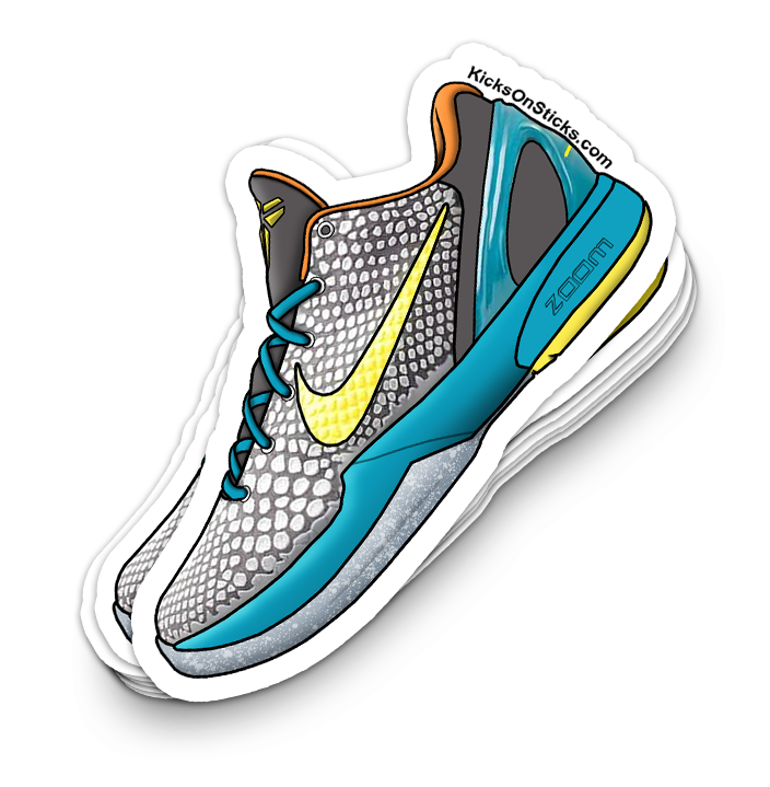 Kobe 6 "Helicopter" Sneaker Sticker