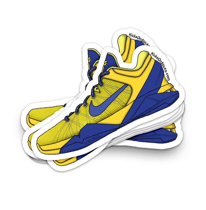 Kobe 7 "Barcelona Away" Sneaker Sticker