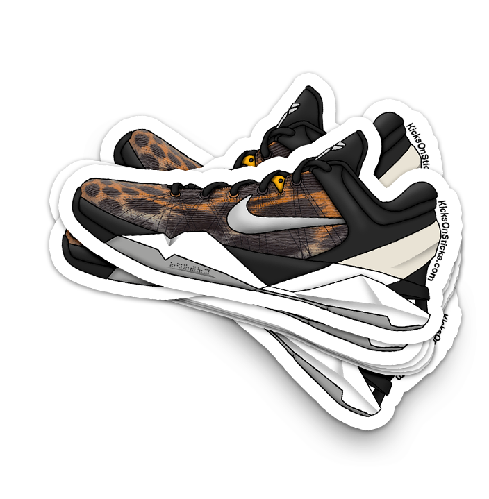 Kobe 7 "Cheetah" Sneaker Sticker