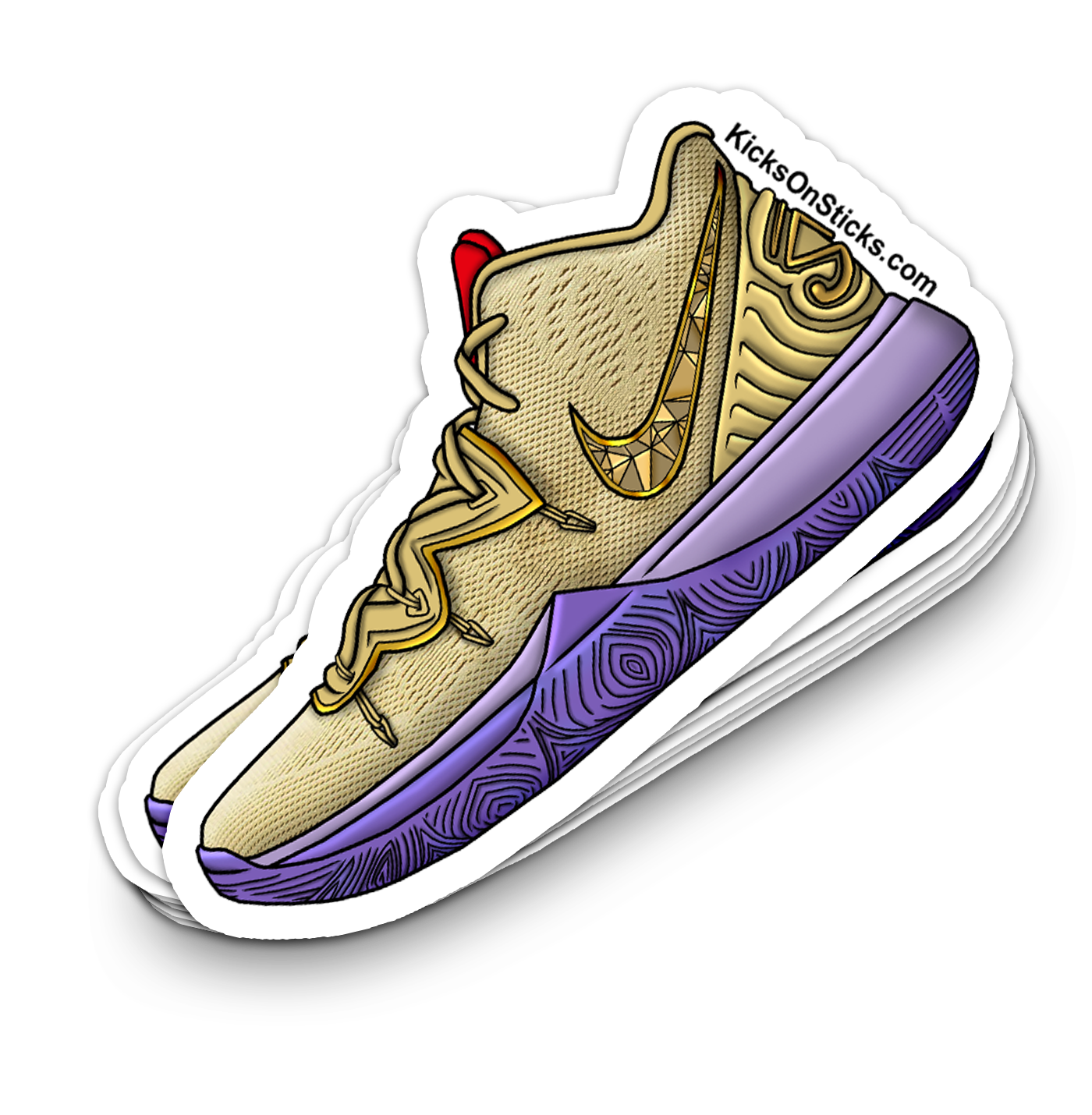 Kyrie 5 "Ikhet" Sneaker Sticker