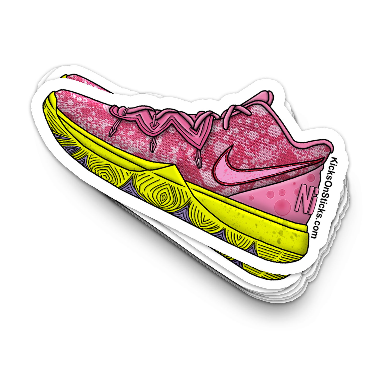 Kyrie 5 "Patrick" Sneaker Sticker