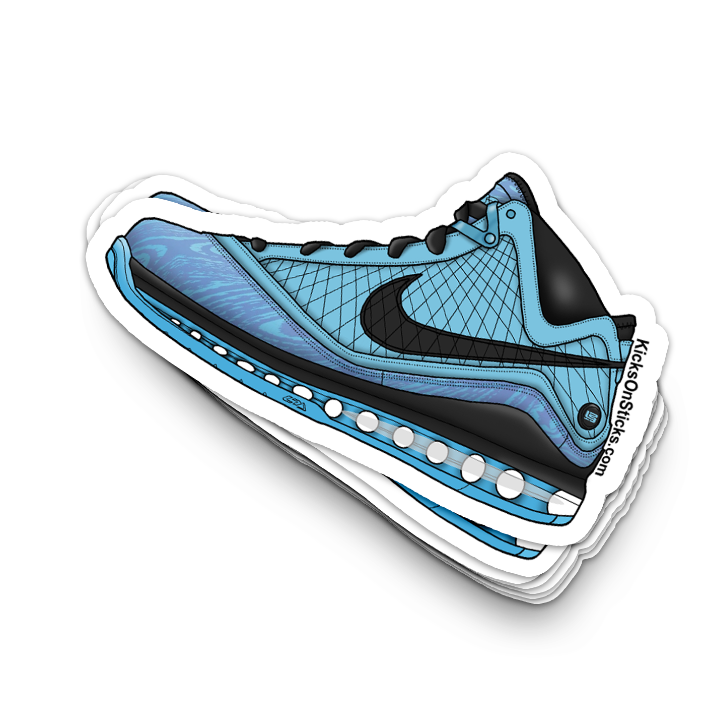 Lebron 7 "All Star" Sneaker Sticker