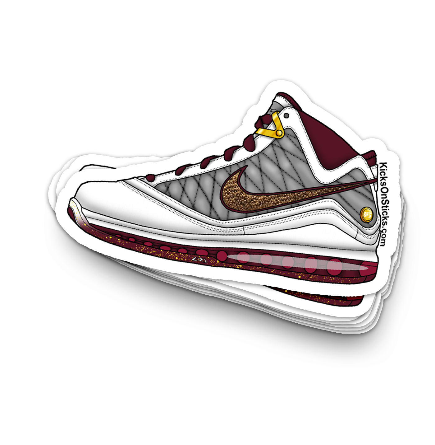 Lebron 7 "MVP" Sneaker Sticker