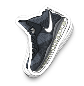 Lebron 8 "Cool Grey" Sneaker Sticker