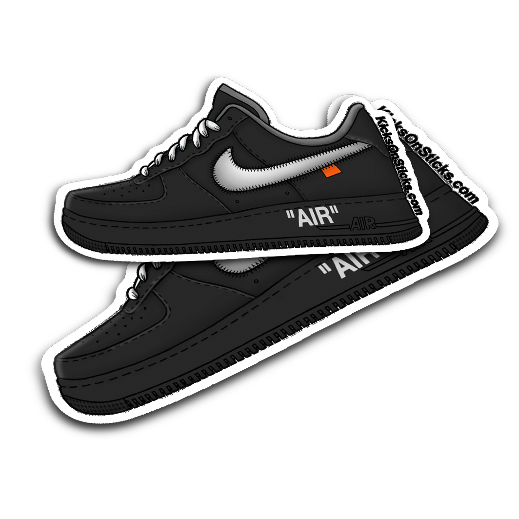 Air Force 1 Low Off White MoMA Sneaker Sticker