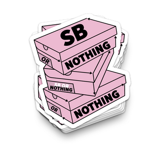 SbOrNothing SneakerBox Sticker