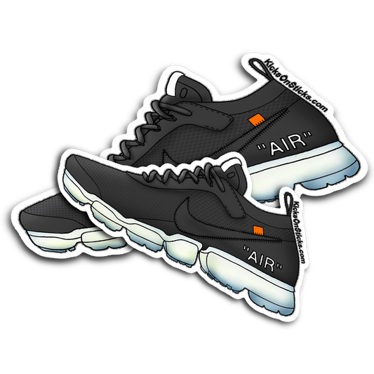 Vapormax Off-White "Black 2.0" Sneaker Sticker