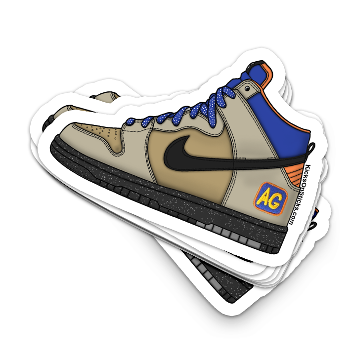 SB Dunk High "Acapulco Gold" Sneaker Sticker