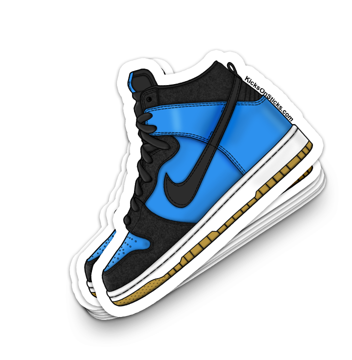 SB Dunk High "Blue Hero" Sneaker Sticker
