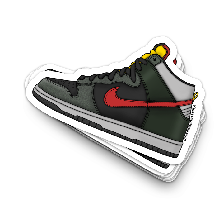 SB Dunk High "Boba Fett" Sneaker Sticker