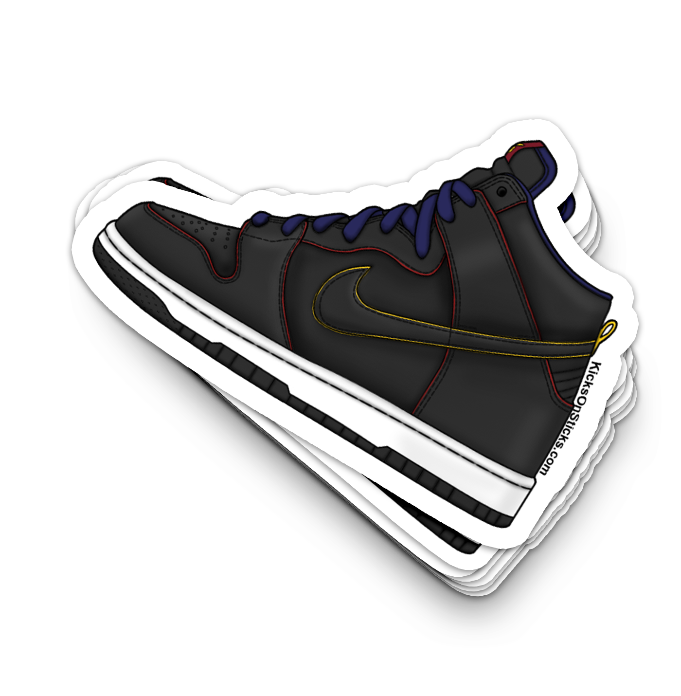 SB Dunk High "Cavs" Sneaker Sticker