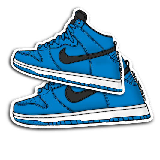 SB Dunk High "Game Royal" Sneaker Sticker