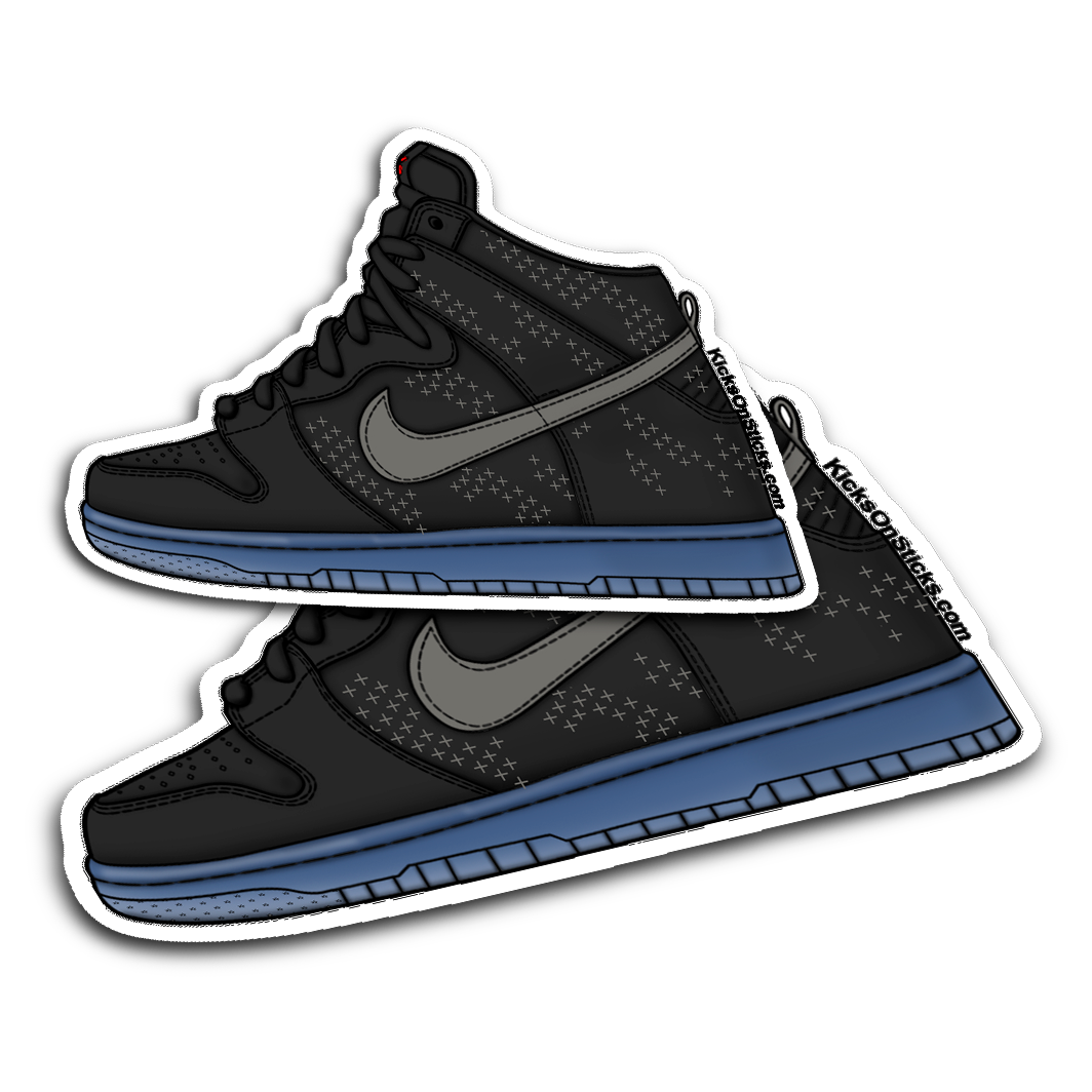 SB Dunk High "Flash Pack" Sneaker Sticker